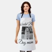 Eenvoudig kleurig dier voeg de naam van een foto-h schort (Gedragen)