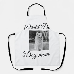 Eenvoudig kleurig dier voeg de naam van een foto-h schort