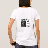 Eenvoudig kleurig dier voeg de naam van een foto-h t-shirt (Achterkant)