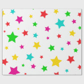 Eenvoudig kleurig feestdroog cadeaupapier (Vlak)