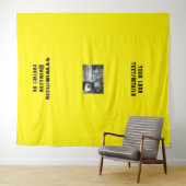 Eenvoudig kleurig glitterpatroon wandkleed (In Situ (horizontaal))