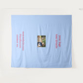 Eenvoudig kleurig glitterpatroon wandkleed (Voorkant (horizontaal))