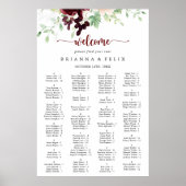 Eenvoudig kleurig, klassieke alfabetische zetgrafi poster (Voorkant)