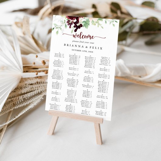 Eenvoudig kleurig, klassieke alfabetische zetgrafi poster