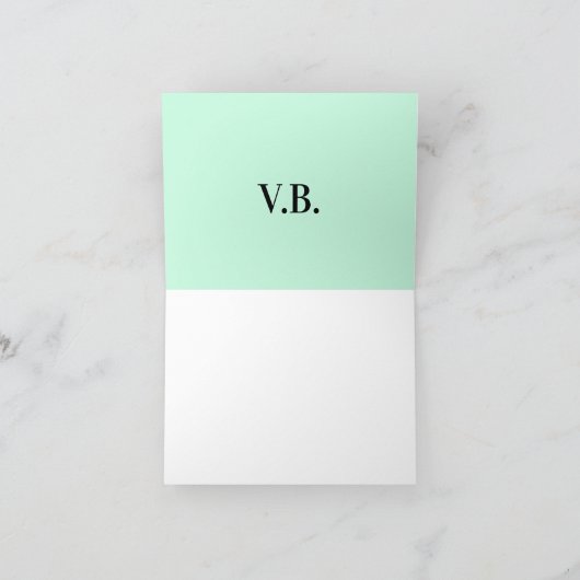 Eenvoudig kleurig voeg jouw tekst name afbeelding  kaart (Binnen)