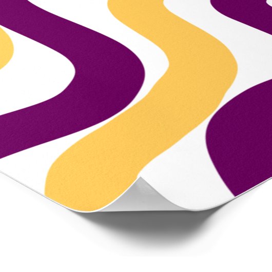 Eenvoudig kleurig voeg jouw tekst name afbeelding  poster (Hoek)