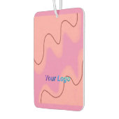 eenvoudig, kleurrijk design voegt uw logo toe luchtverfrisser (Links)