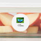 Eenvoudig kleurrijk dier voeg naam foto aangepaste labels (Aangebracht)