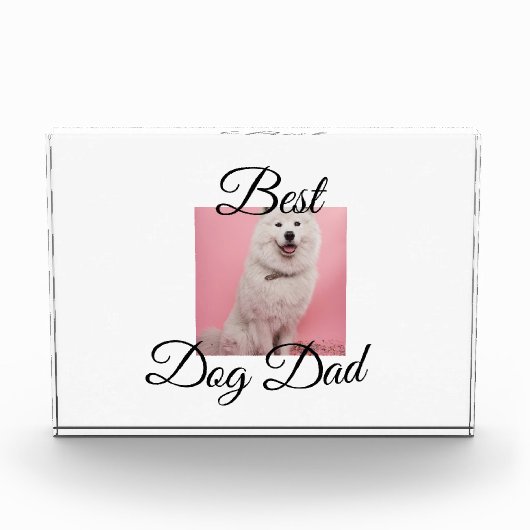 Eenvoudig kleurrijk dier voeg naam foto hond Pap c (Voorkant)