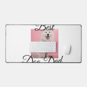 Eenvoudig kleurrijk dier voeg naam foto hond Pap c Bureaumat (Keyboard & Muis)