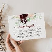 Eenvoudig Kleurrijk Klassiek Huwelijksrecept Verzo Informatiekaartje