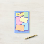 Eenvoudig kleverige notities voor pasta's post-it® notes (Op bureau)