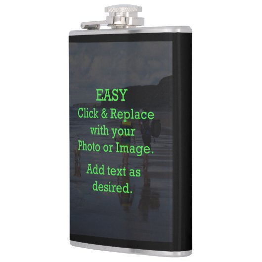 Eenvoudig klikken en Afbeelding vervangen om je ei Heupfles (Links)