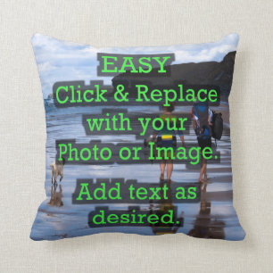 Eenvoudig klikken en Afbeelding vervangen om je ei Kussen