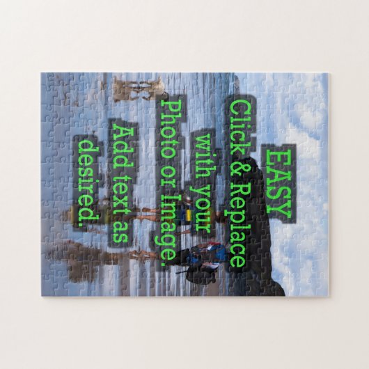 Eenvoudig klikken om uw eigen verticaal te Creëer Legpuzzel (Horizontaal)