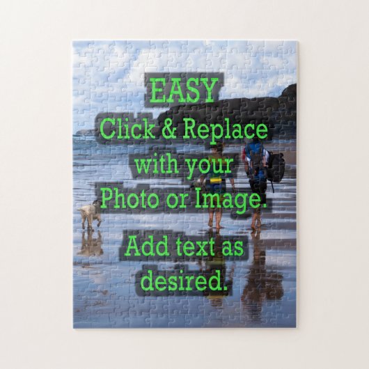 Eenvoudig klikken om uw eigen verticaal te Creëer Legpuzzel (Verticaal)