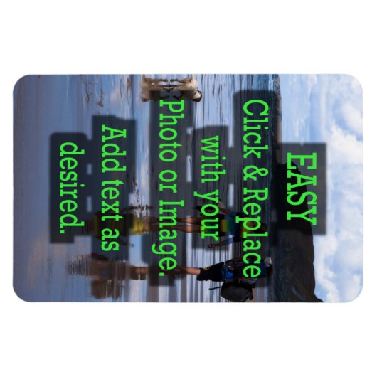 Eenvoudig klikken om uw eigen verticaal te Creëer Magneet (Horizontaal)