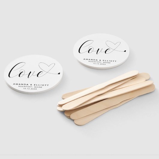 Eenvoudig kliniekliefhebbers handwaaier (Niet-gemonteerd)