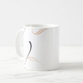 eenvoudig koffiemok (Voorkant links)