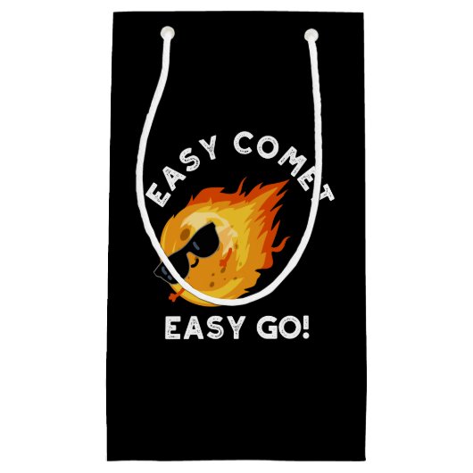 Eenvoudig komeet, eenvoudig te houden Funny Astron Klein Cadeauzakje (Voorkant)