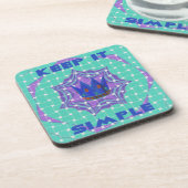 Eenvoudig koninklijk onderzetter (Linkerzijde)