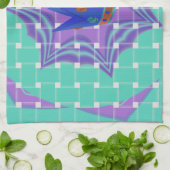 Eenvoudig koninklijk theedoek (Gevouwen)