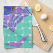 Eenvoudig koninklijk theedoek (Quarter Fold)