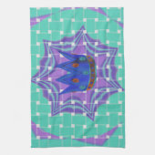 Eenvoudig koninklijk theedoek (Verticaal)