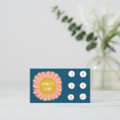 Eenvoudig laagje fotografie van Daisy Sunflower 5 Klantenkaartje (Staand voorkant)