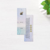 Eenvoudig Label kledingprijs voor tapebandscène ui Mini Visitekaartjes (Bureau)