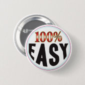 Eenvoudig Label Ronde Button 5,7 Cm (Voorkant /achterkant)
