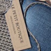 Eenvoudig Label van de prijs van Boutique Kraft Sw Mini Visitekaartjes