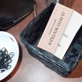 Eenvoudig Label voor tapewisselaar Mini Visitekaartjes