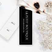 Eenvoudig Label voor zwarte kleding met hoge beeld Mini Visitekaartjes