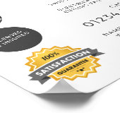 Eenvoudig lampje, elektricien Adverteren Poster (Hoek)