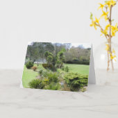 Eenvoudig landschappelijk blanco kaart (Gele Bloem)