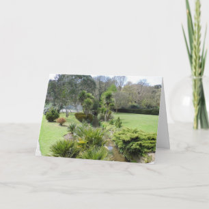 Eenvoudig landschappelijk blanco kaart