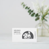 Eenvoudig lassen visitekaartje (Staand voorkant)