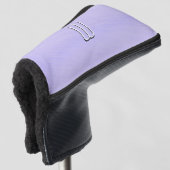 Eenvoudig Lavender Personal Initiaal Golfheadcover (3/4 voorkant)