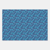 Eenvoudig lederen patroon inpakpapier vel (Voorkant 2)