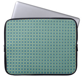 Eenvoudig lederen patroon laptop sleeve