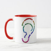 Eenvoudig leesbaar mok (Links)