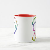 Eenvoudig leesbaar mok (Midden)