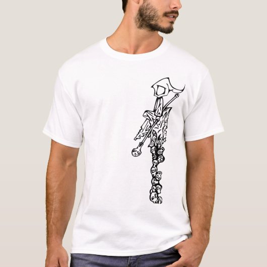 Eenvoudig leesbaar t-shirt (Voorkant)