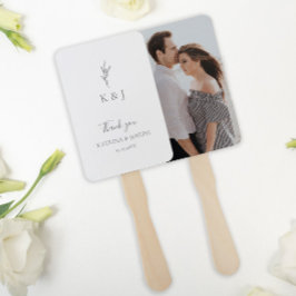 Eenvoudig legant bedankt voor de minimalistische f handwaaier