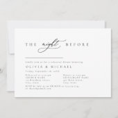 Eenvoudig legant de nacht voor het repetitief avon kaart (Voorkant)