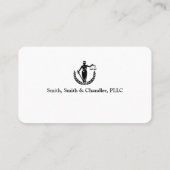 Eenvoudig legante Visitekaartjes (Achterkant)