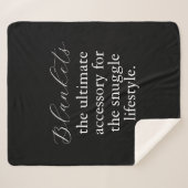 Eenvoudig leven | Creëer je eigen Sherpa Blanket Sherpa Deken (Voorkant (horizontaal))