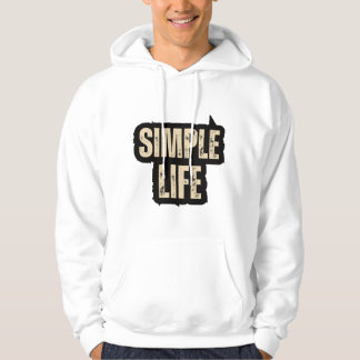 Eenvoudig leven  hoodie