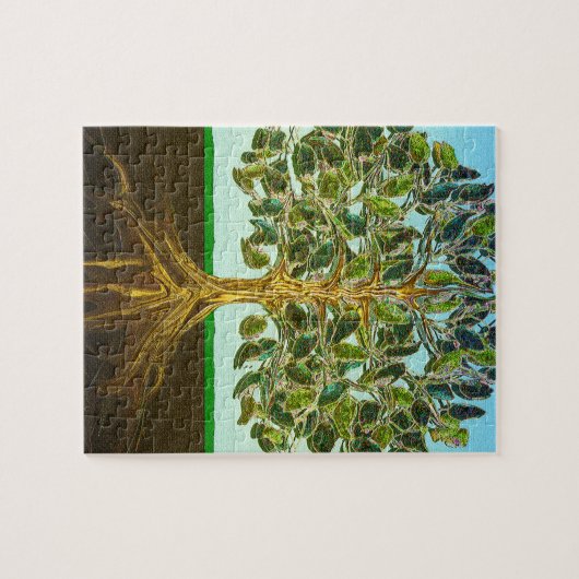 Eenvoudig leven in levensstijl legpuzzel (Horizontaal)